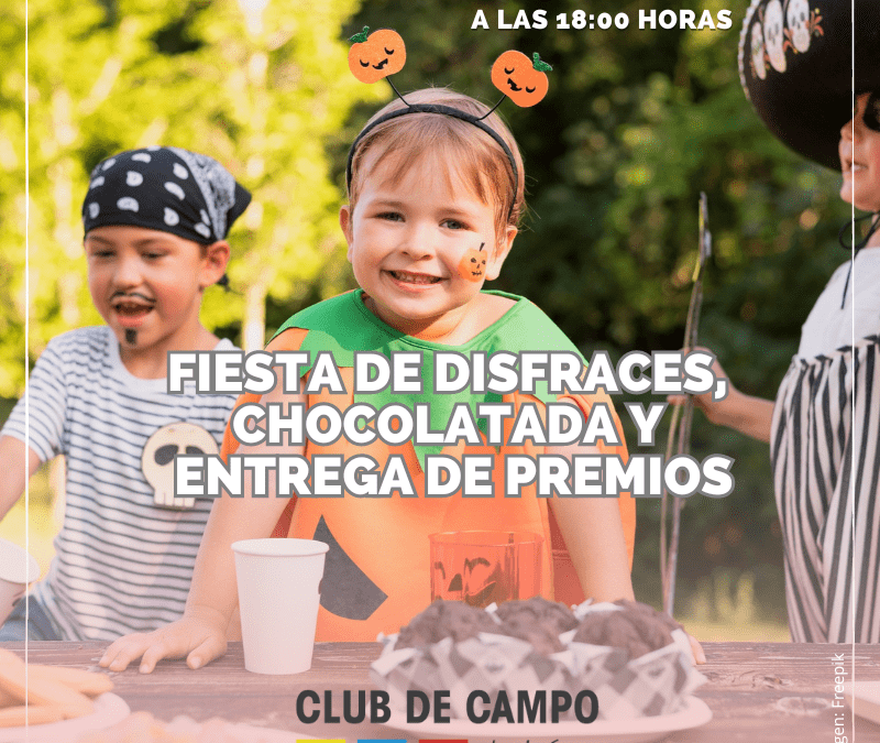 Concurso de Disfraces, Chocolatada y entrega de Trofeos